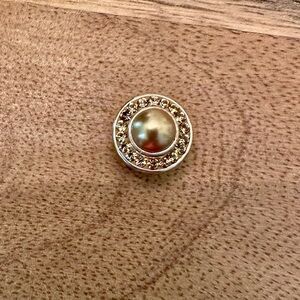 Kameleon Gold Pearl, Sterling Silver Pendant/Charm